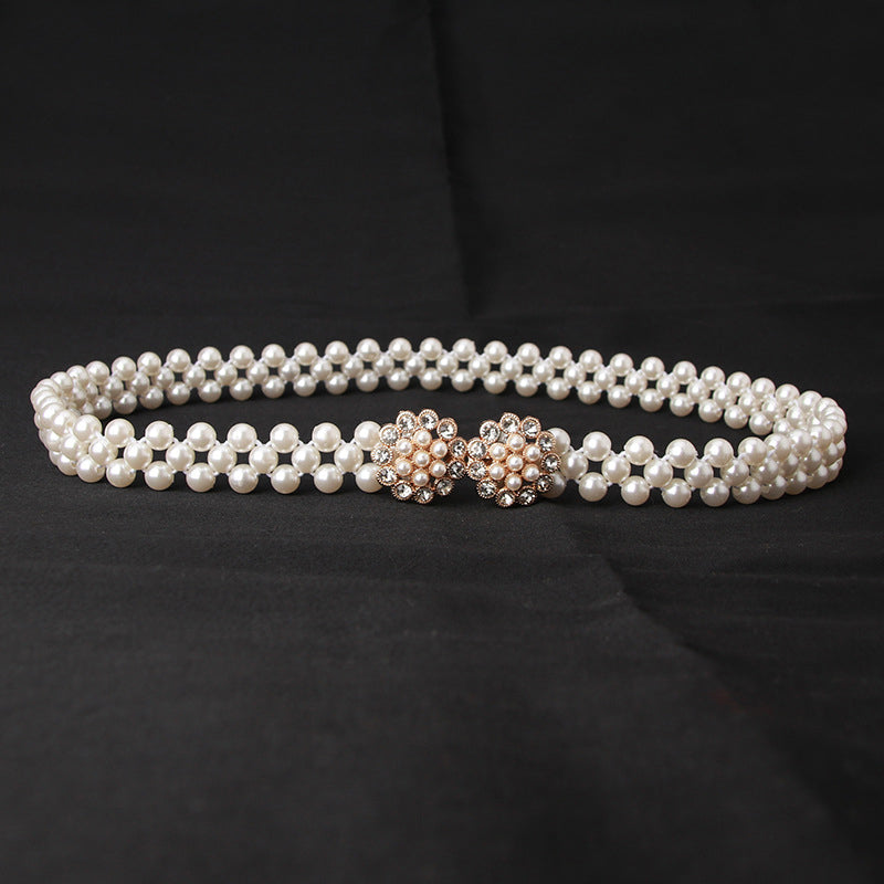 Women's Pearl Waist Chain