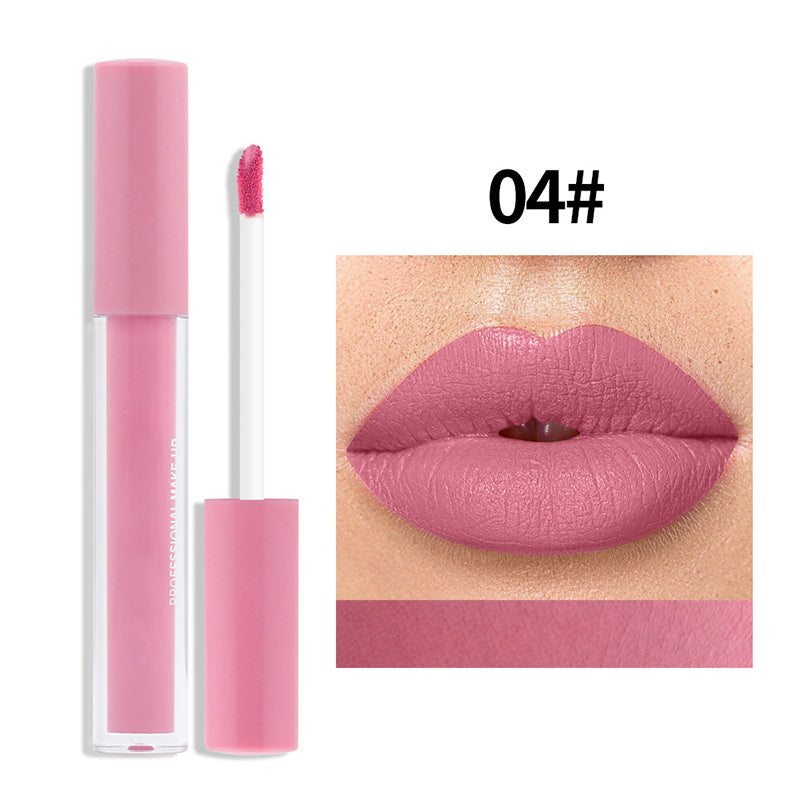 Non-stick Cup Nude Matte Thin Tube Lip Glaze