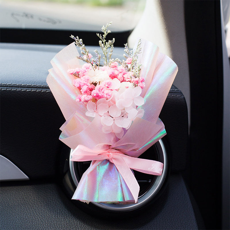 Preserved Flower Car Aromatherapy