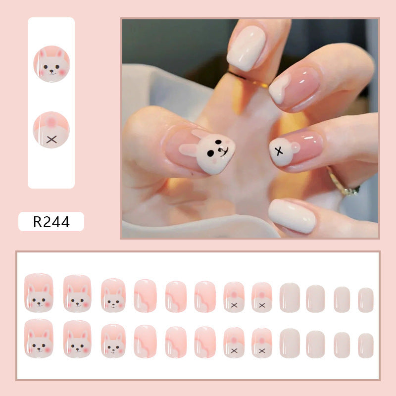 24 Pcs Full Cover Artificial Nails