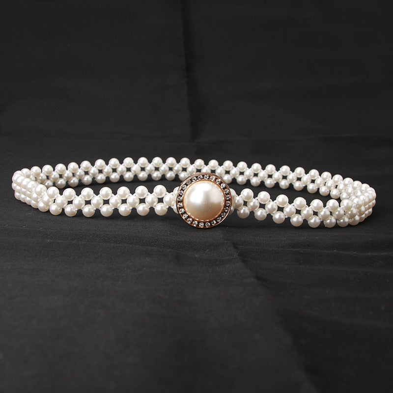 Women's Pearl Waist Chain