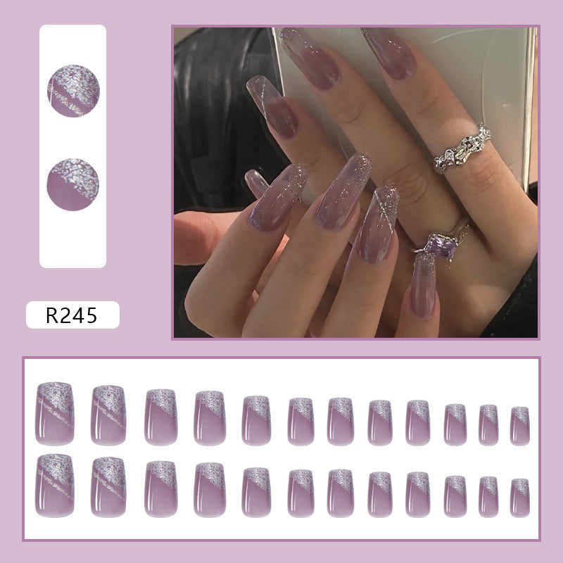 24 Pcs Full Cover Artificial Nails