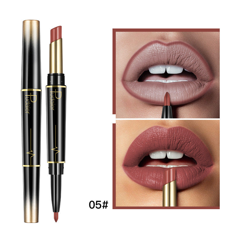 16 Color Long Lasting Lipstick + Lip Liner Combo