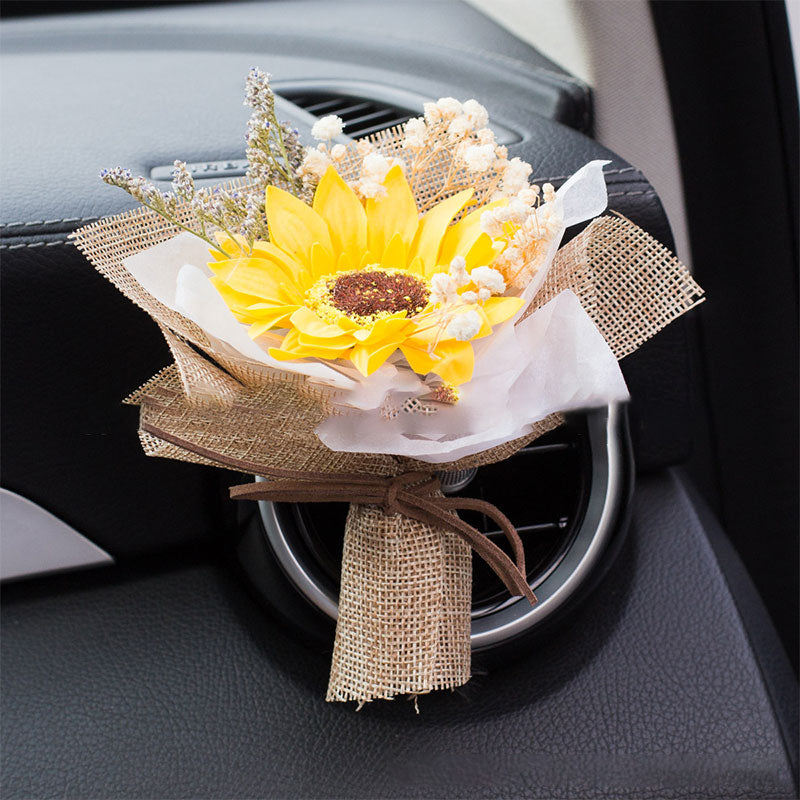 Preserved Flower Car Aromatherapy