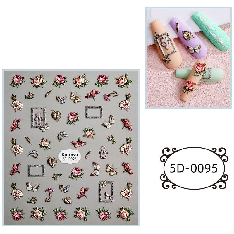 5D Nail Stickers