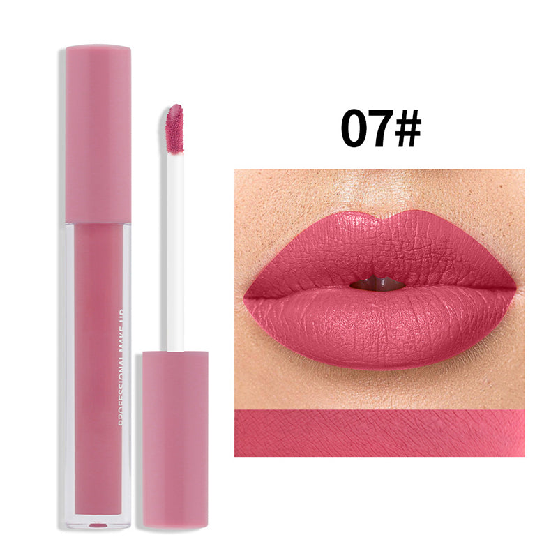 Non-stick Cup Nude Matte Thin Tube Lip Glaze