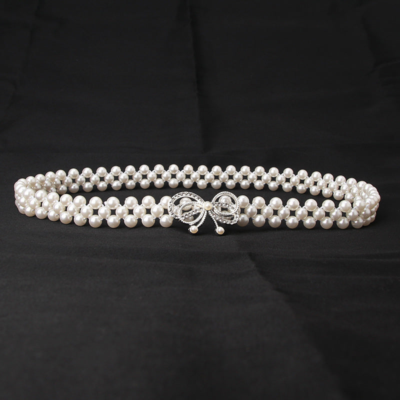 Women's Pearl Waist Chain