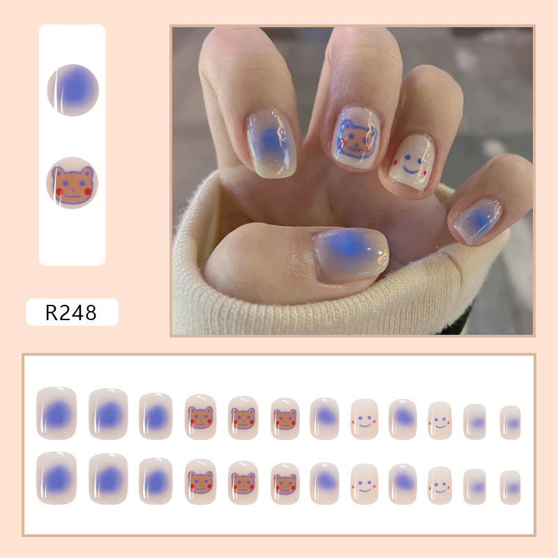 24 Pcs Full Cover Artificial Nails