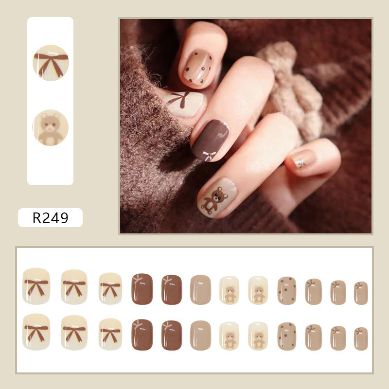 24 Pcs Full Cover Artificial Nails