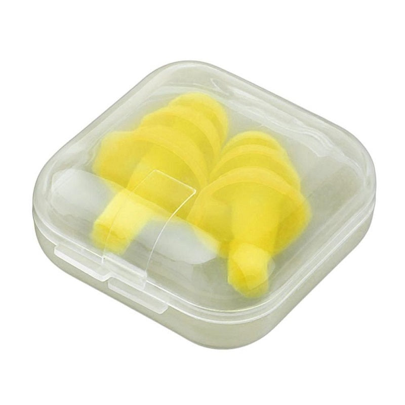 Spiral Solid Silicone Ear Plugs