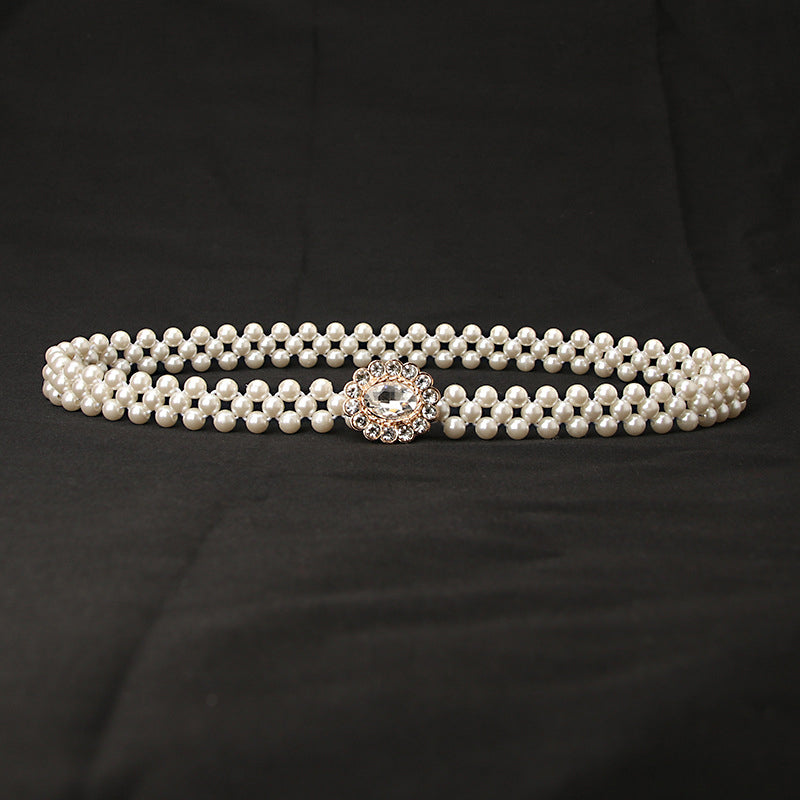 Women's Pearl Waist Chain