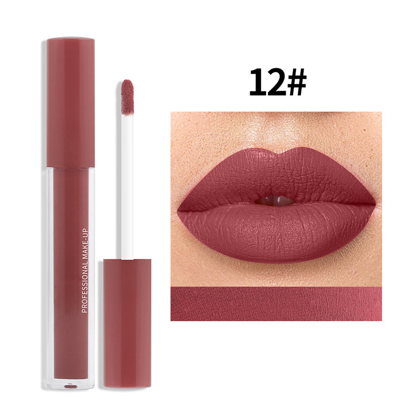 Non-stick Cup Nude Matte Thin Tube Lip Glaze