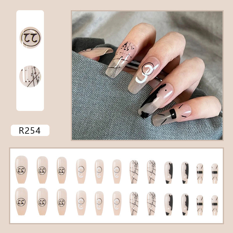 24 Pcs Full Cover Artificial Nails