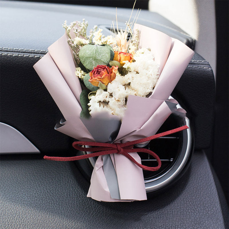 Preserved Flower Car Aromatherapy