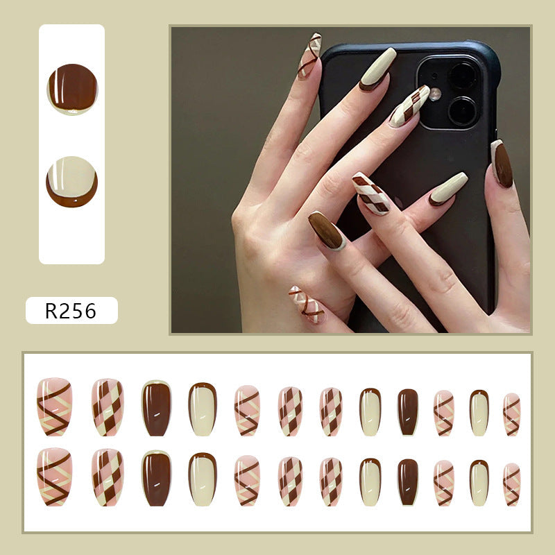 24 Pcs Full Cover Artificial Nails