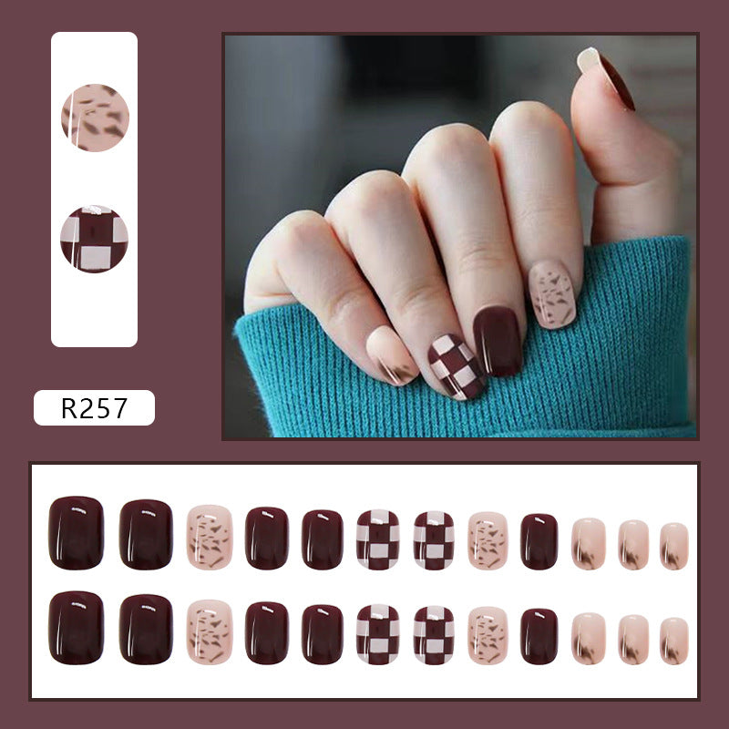 24 Pcs Full Cover Artificial Nails