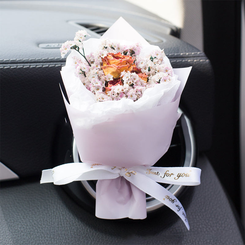 Preserved Flower Car Aromatherapy