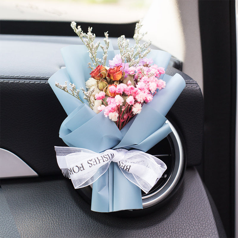 Preserved Flower Car Aromatherapy