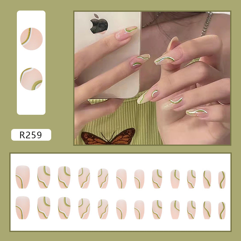 24 Pcs Full Cover Artificial Nails