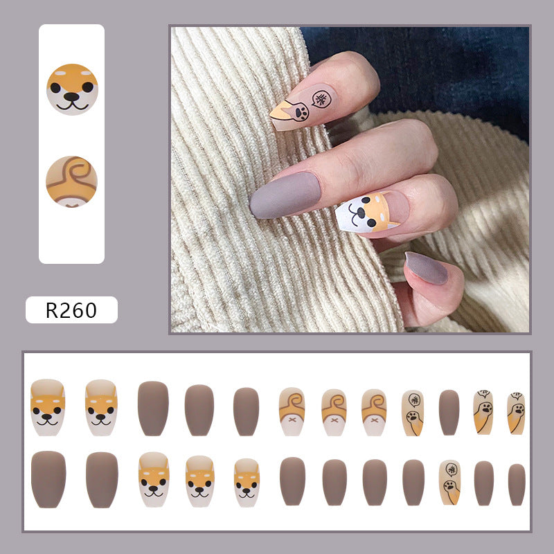 24 Pcs Full Cover Artificial Nails