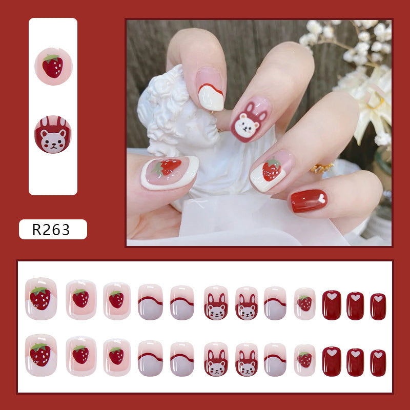 24 Pcs Full Cover Artificial Nails