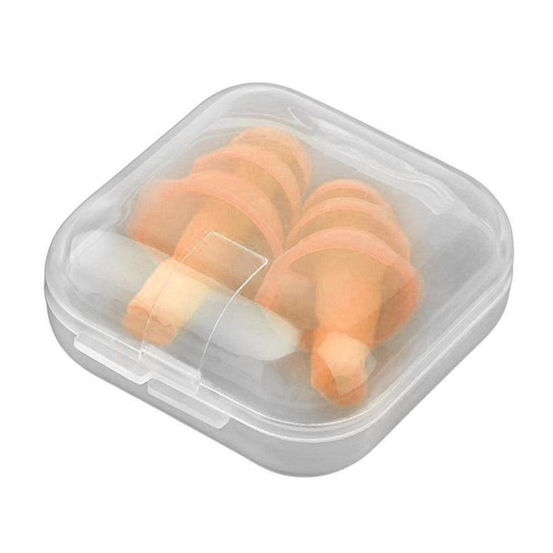 Spiral Solid Silicone Ear Plugs