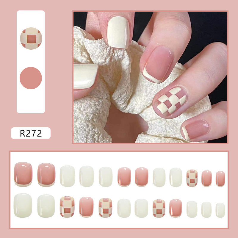 24 Pcs Full Cover Artificial Nails