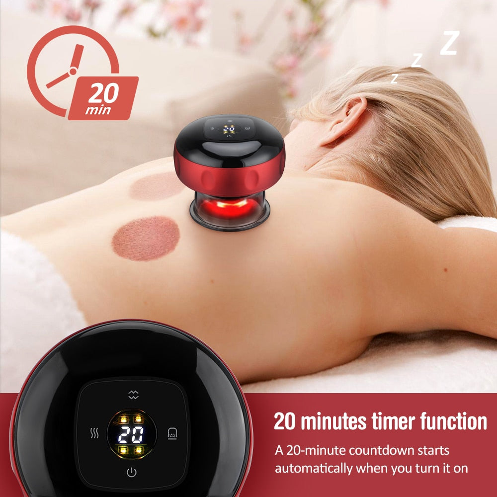 Electric Cupping Device Smart Sha Suction Machine