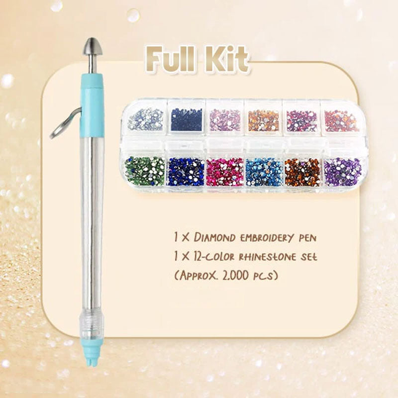 Diamond Embroidery Pen Nail sticker box nail drill