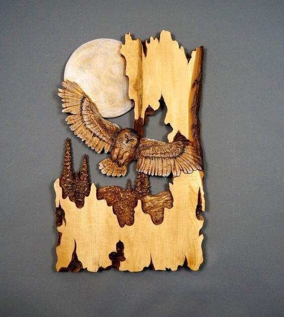 🐻Animal Carving Handcraft Wall Decor