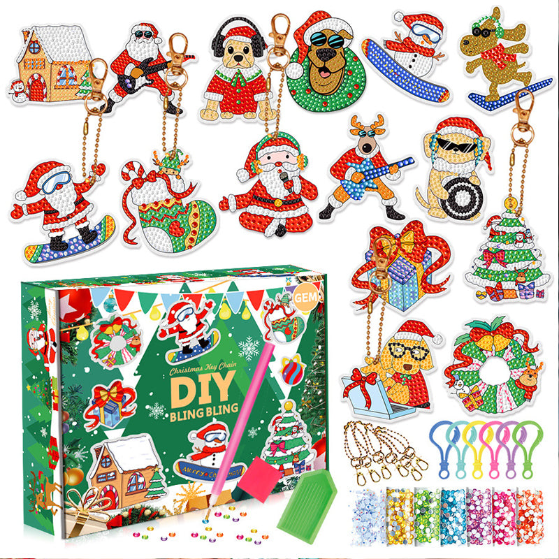 Design Christmas Diamond Painting Sticker Kit