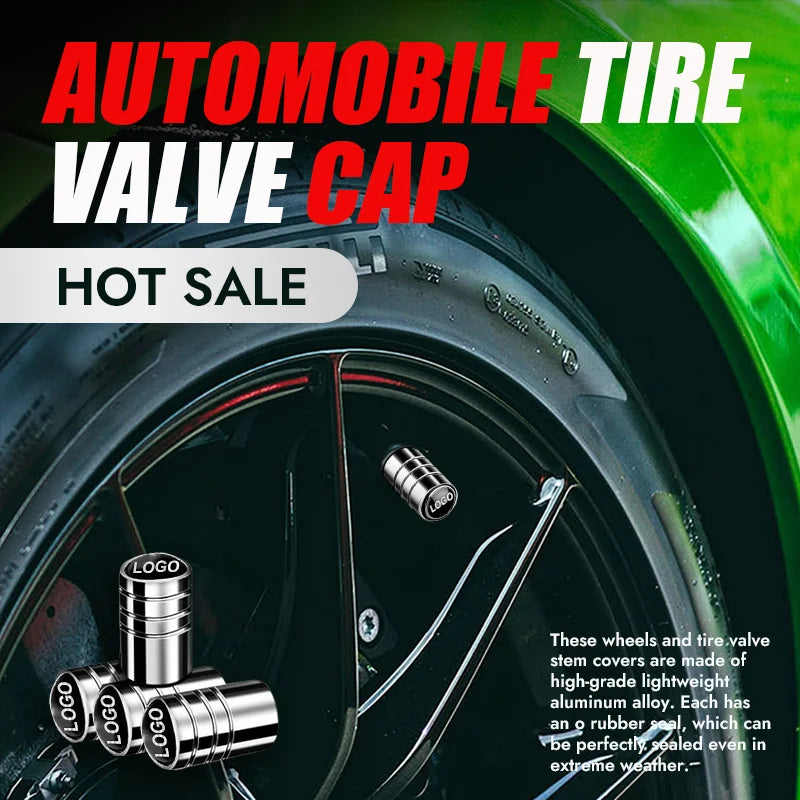 5 Pcs Automobile Tire Valve Cap