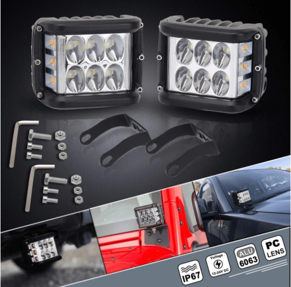 🔥Early 2023 59% OFF🔥Car Dual Sides LED Dual Color Light