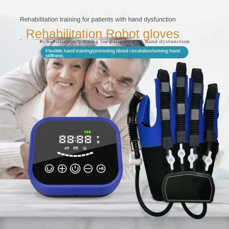 Hemiplegia  Finger Rehabilitation Trainer Robot Gloves