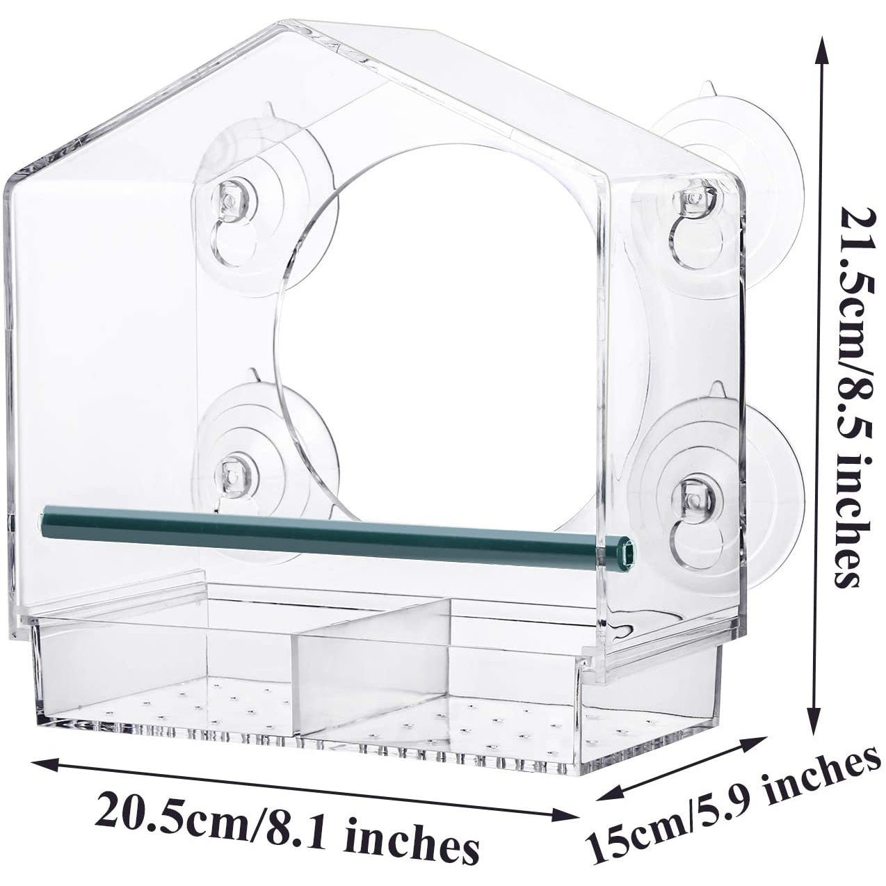 Window Bird Feeder for Outside