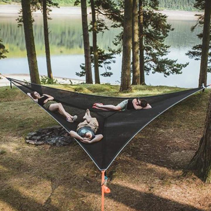 Multi-person Hammock- Patented 3 Point Design