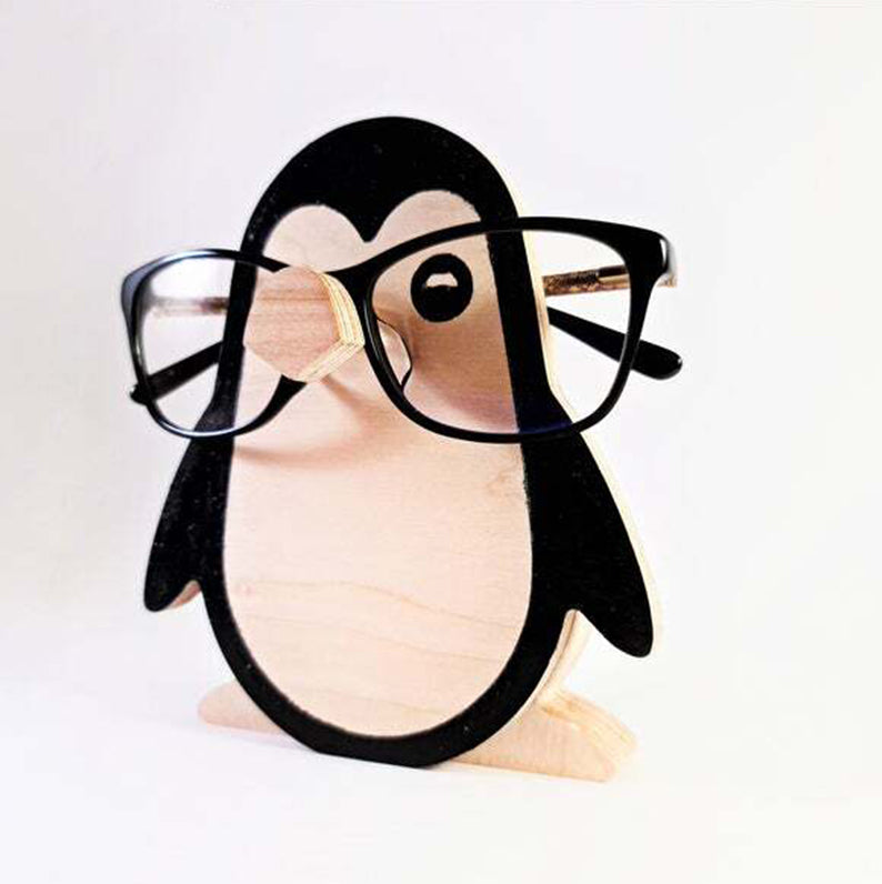 Murray-Handmade Penguin Eyeglasses Stand