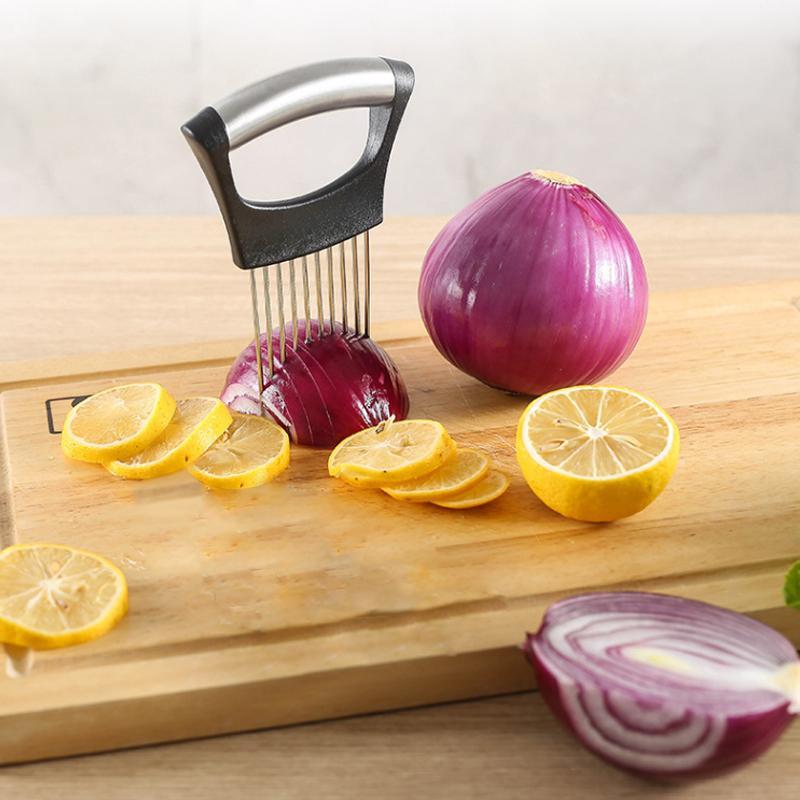 🔥BIG SALE - 49% OFF🔥 Stainless Steel Onion Slice Holder