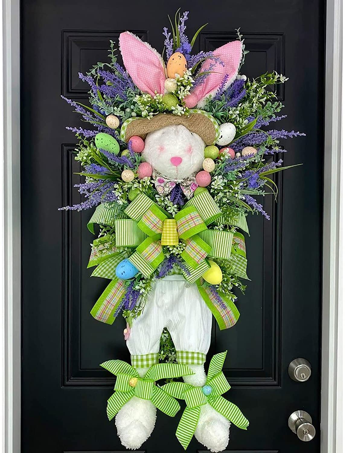 🐰💐2023 NEW EASTER BUNNY COLORFUL WREATH