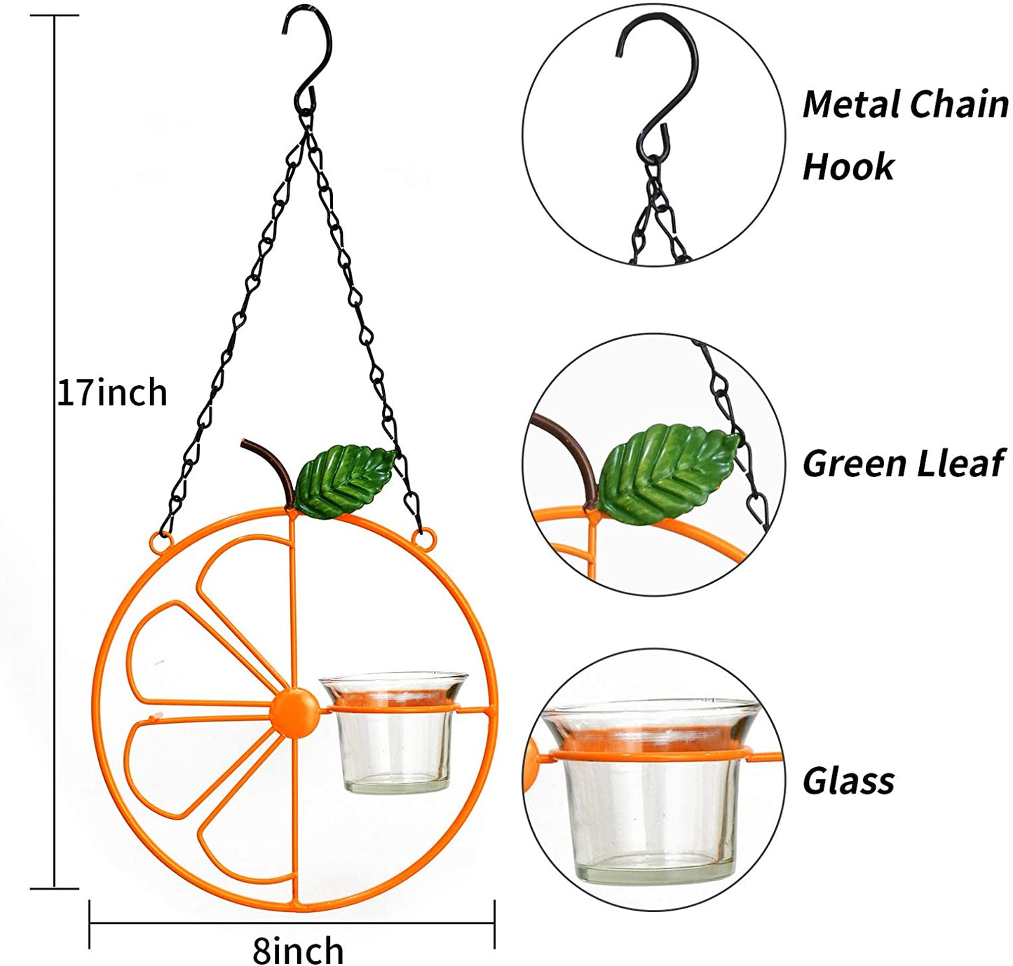 Hanging Hummingbird Oriole Feeder