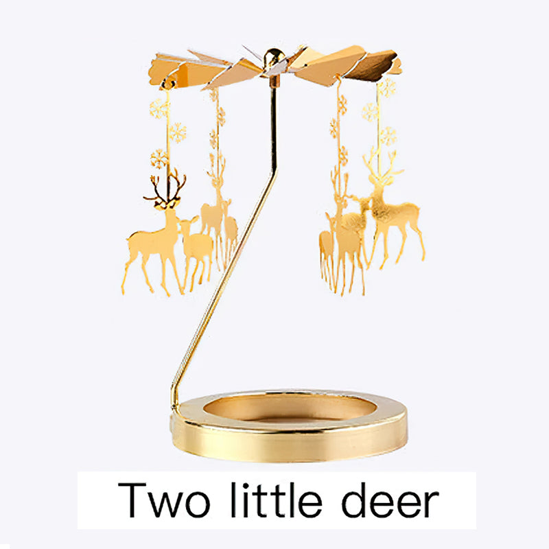 Two Fawns Candle Carousel