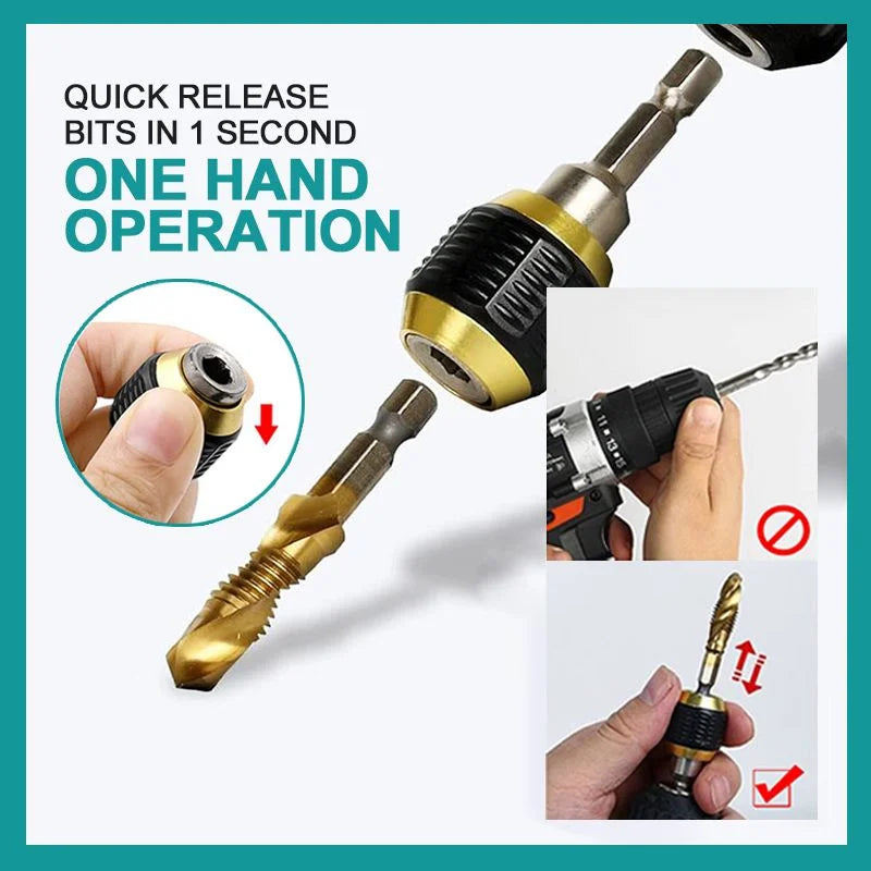 Quick-release Hexagon Drill Bit Coupling