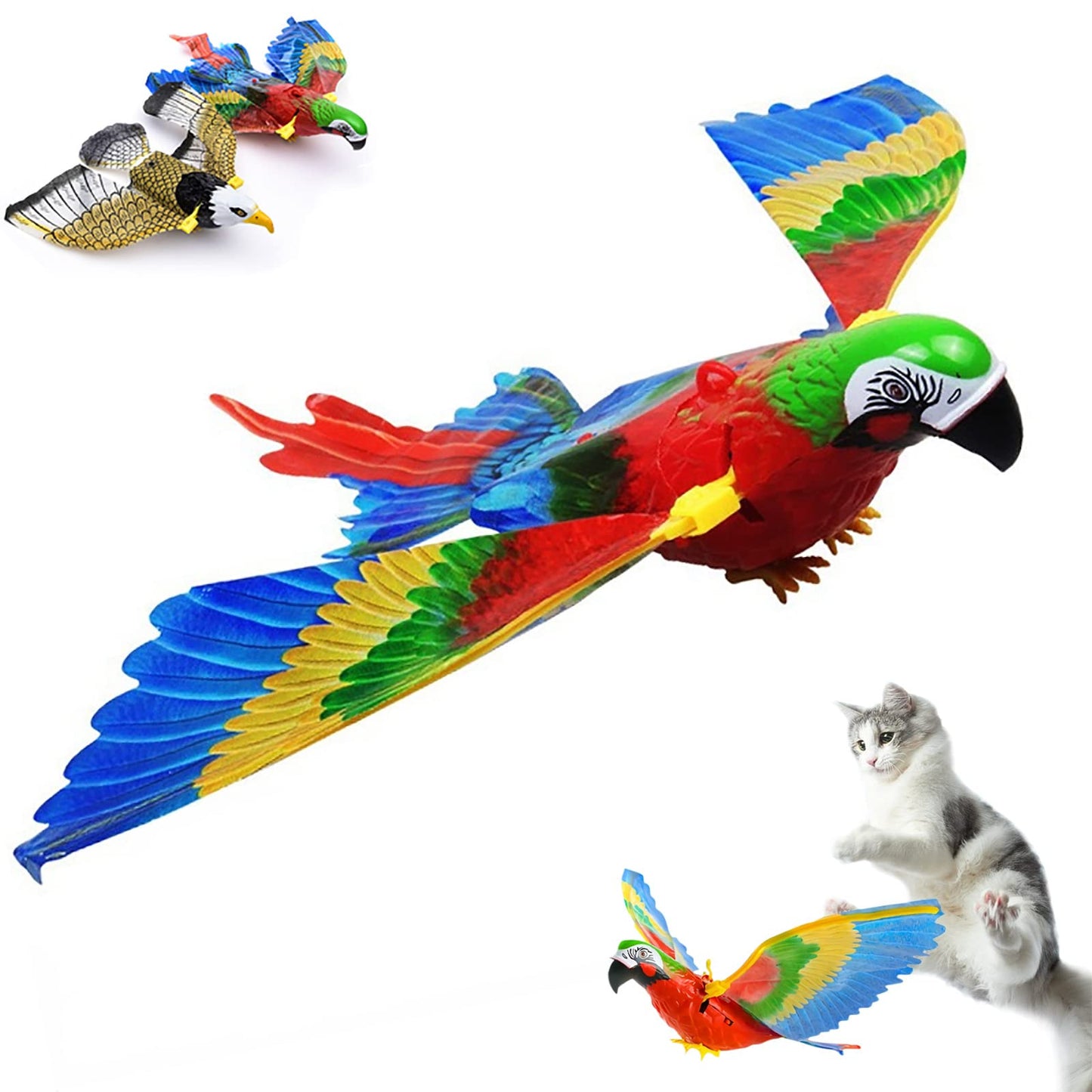 🏡Home-Bound Hunt: A Simulation Bird Toy for Indoor Felines