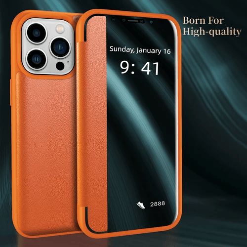 Business Flip Leather Phone Case