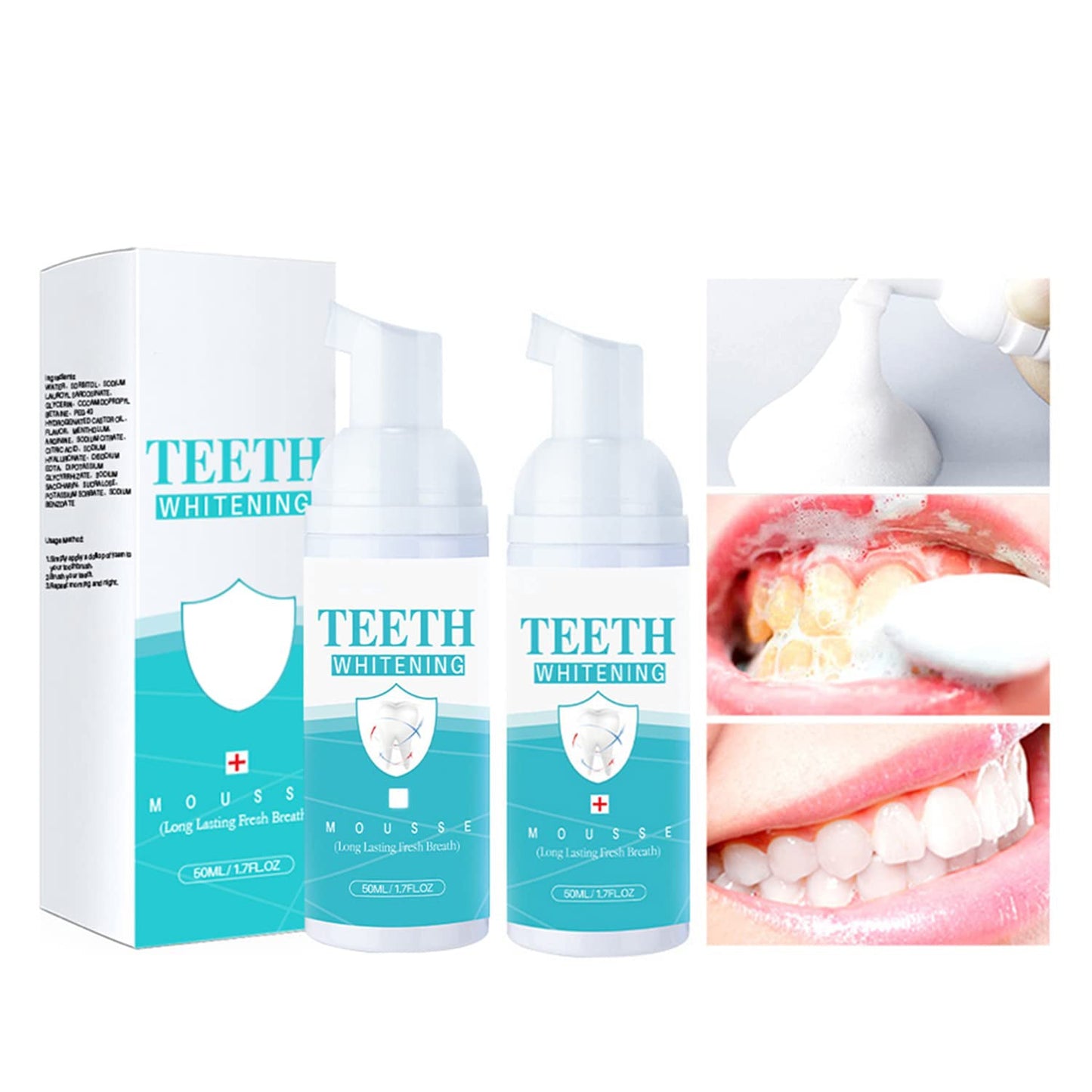 Whitening Toothpaste Foam Oral Care