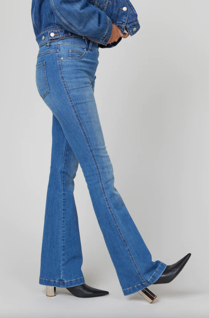 Women's No-Button Stretch Flare Jeans (Buy 2 Free Shipping)