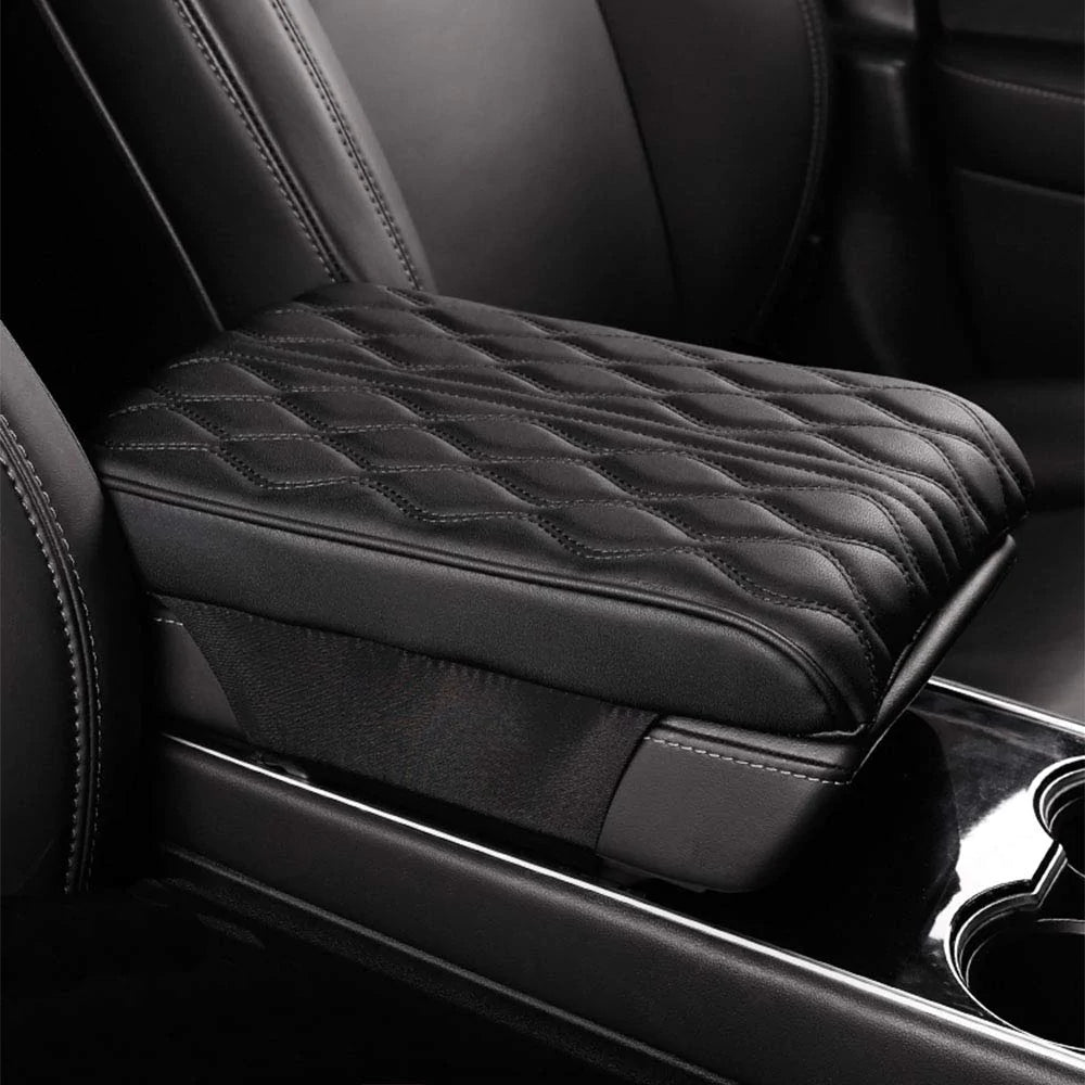 Leather Car Armrest Box Pad