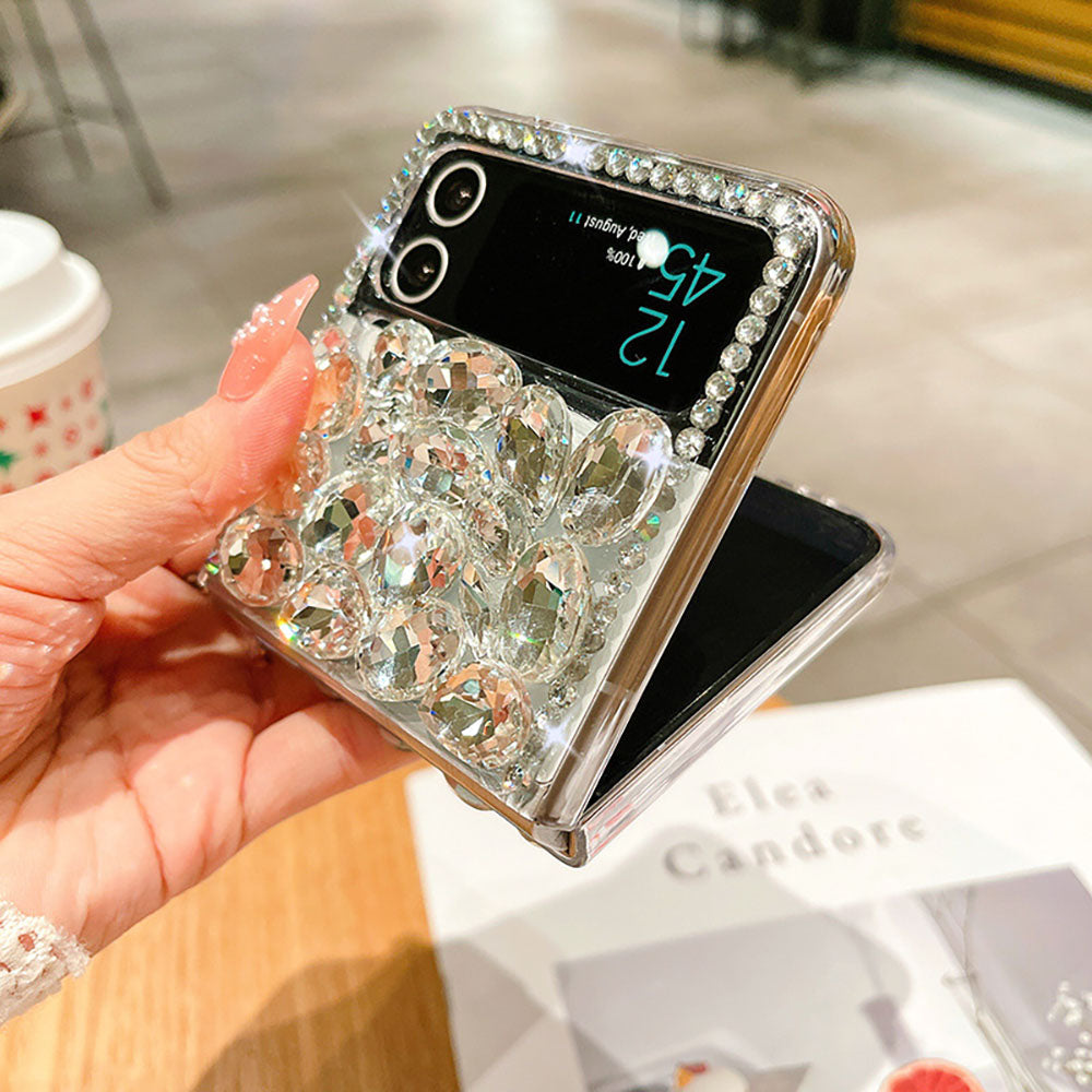 Luxurious Clear Rhinestone Phone Case