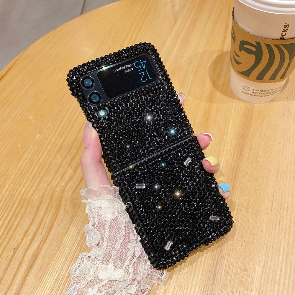 Luxury Sparkling Rhinestone Skull Phone Case