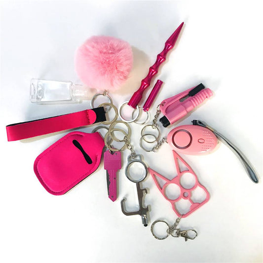 Pink Keychain Kit-11 Pcs/kit